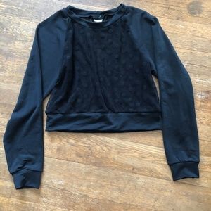 BLACKMILK Sheer Spot Sweater